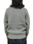 画像2: 【 Pherrow's（フェローズ） 】　ラグランコットンニット　[ RAGLAN COTTON KNIT ][GRAY]