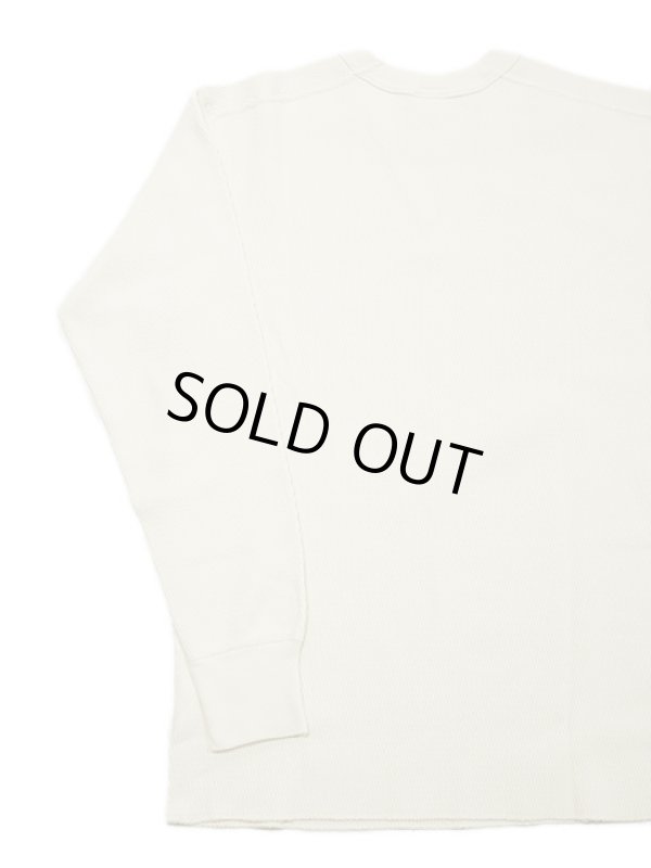 画像3: 【 Pherrow's x Healthknit （フェローズ x ヘルスニット） 】 コラボサーマルTシャツ [ Thermal King ] [ NATURAL ] 