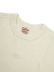 画像4: 【 Pherrow's x Healthknit （フェローズ x ヘルスニット） 】 コラボサーマルTシャツ [ Thermal King ] [ NATURAL ] 