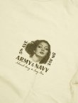 画像5: 【 Pherrow's（フェローズ） 】　プリント L/S T-Shirts　[ ARMY & NAVY SHOP ] [ S.WHITE ]【 メール便可 】
