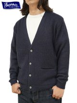 画像: 【 Pherrow's（フェローズ） 】　モヘアニットカーディガン　[ MOHAIR KNIT CARDIGAN ] [ NAVY ] 