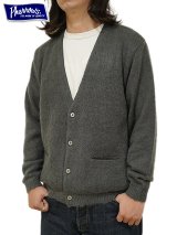画像: 【 Pherrow's（フェローズ） 】　モヘアニットカーディガン　[ MOHAIR KNIT CARDIGAN ] [ CHARCOAL ] 