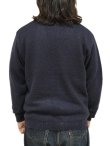 画像2: 【 Pherrow's（フェローズ） 】　モヘアニットカーディガン　[ MOHAIR KNIT CARDIGAN ] [ NAVY ] 