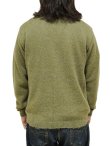 画像2: 【 Pherrow's（フェローズ） 】　モヘアニットカーディガン　[ MOHAIR KNIT CARDIGAN ] [ OLIVE ] 
