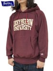 画像1: 【 Pherrow's（フェローズ） 】　 リバースウィーブパーカー [ REVERSE SWEAT HOODIE ] [ BURGUNDY ]