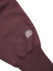 画像10: 【 Pherrow's（フェローズ） 】　 リバースウィーブパーカー [ REVERSE SWEAT HOODIE ] [ BURGUNDY ]