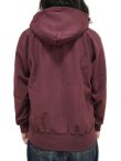 画像2: 【 Pherrow's（フェローズ） 】　 リバースウィーブパーカー [ REVERSE SWEAT HOODIE ] [ BURGUNDY ]