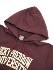 画像5: 【 Pherrow's（フェローズ） 】　 リバースウィーブパーカー [ REVERSE SWEAT HOODIE ] [ BURGUNDY ]