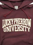 画像6: 【 Pherrow's（フェローズ） 】　 リバースウィーブパーカー [ REVERSE SWEAT HOODIE ] [ BURGUNDY ]