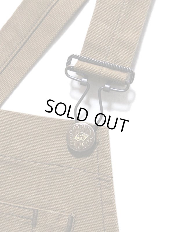 画像3: 【 Pherrow's（フェローズ） 】　2710A　ウォバッシュオーバーオール　[ Low Back Style Overall ]　[ Brown Canvas ]