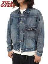 画像: 【 FULLCOUNT（フルカウント） 】　【 11.5oz. 】 1st Type デニムジャケット　[ Type 1 Denim Jacket  "Dartford" (Super Smooth) ] [ Used Wash ]