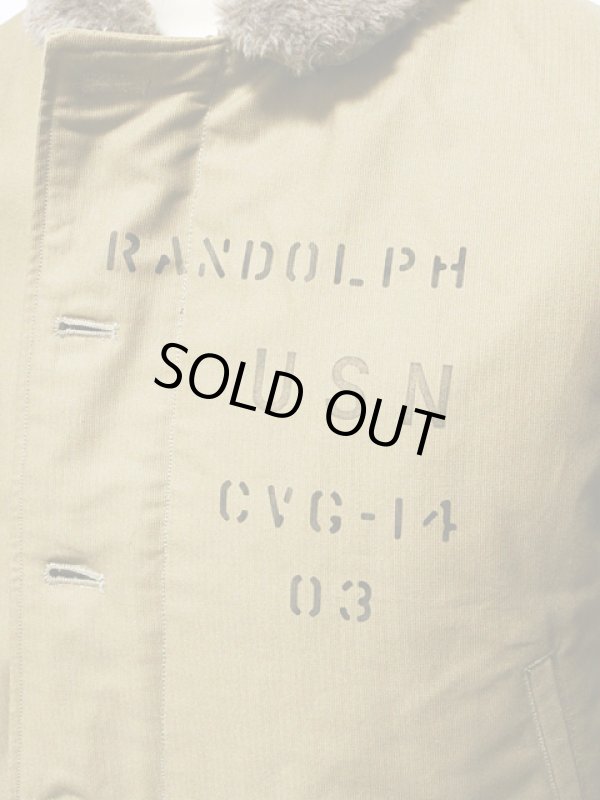 画像5: 【 BUZZ RICKSON'S（バズリクソンズ） 】 N-1 KHAKI DECK JACKET [ STENCIL CVG-14 ] 