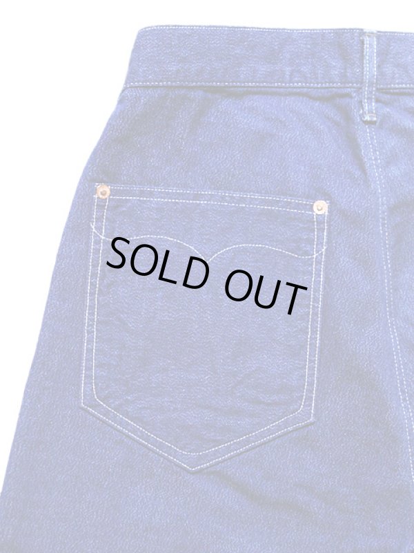 画像8: 【 Pherrow's（フェローズ） 】　インディゴ撚り杢ワークパンツ　[ 30's MODEL ] 