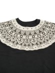 画像4: 【 FULLCOUNT（フルカウント） 】　トライバルパターンスウェット　[ Tribal Pattern Sweatshirts ] [ 雪柄スウェット ] [ INK BLACK ]