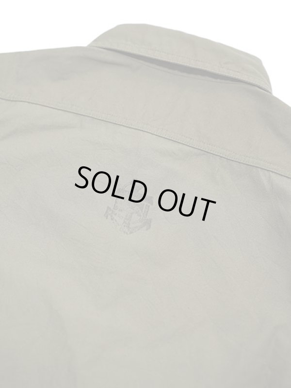 画像6: 【 FULLCOUNT（フルカウント） 】　U.S.N ユーティリティーシャツ　[ U.S.Navy OD Poplin Shirt ]