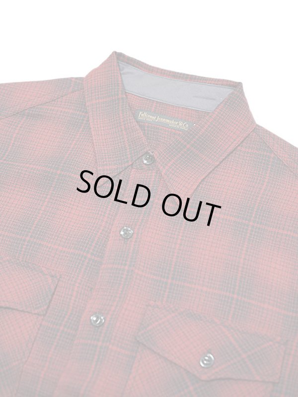 画像3: 【 FULLCOUNT（フルカウント） 】　ウールCPOシャツ　[ Ombre Check Wool CPO Shirt ]