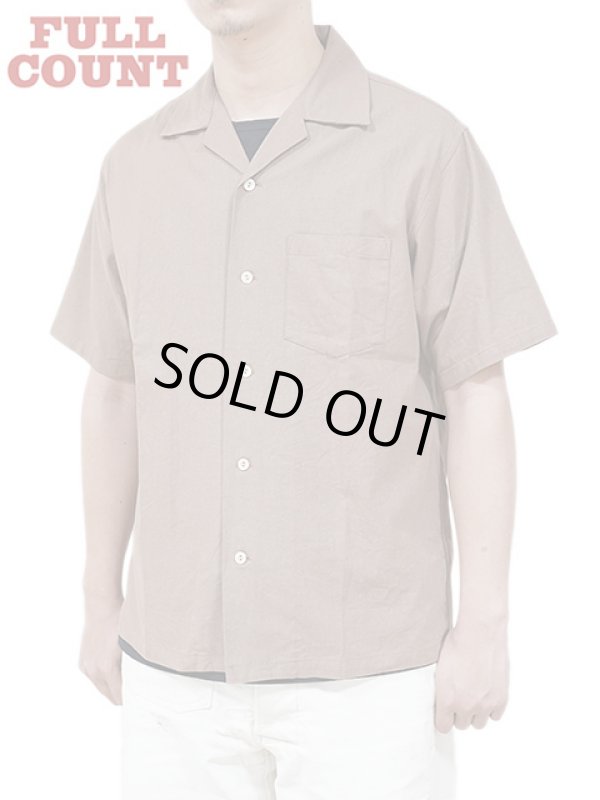 画像1: 【 FULLCOUNT（フルカウント） 】　オープンカラーシャツ　[ Open Collar Shirt ]