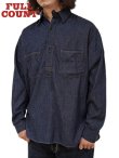 画像1: 【 FULLCOUNT（フルカウント） 】　デニムプルオーバーシャツ 　[ Denim Pullover Shirts ] [ Indigo ]