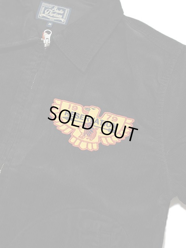 画像5: 【 STUDIO D'ARTISAN（ステュディオダルチザン）　】　刺繍コーデュロイジャケット　[ Corduroy Jacket ] [ BLACK ] 