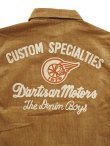 画像8: 【 STUDIO D'ARTISAN（ステュディオダルチザン）　】　コーデュロイジャケット [ Corduroy Jacket ] [ DARTISAN MOTORS ] [ BROWN ] 