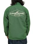 画像2: 【 STUDIO D'ARTISAN（ステュディオダルチザン）　】　60/40クロスコーチジャケット　[ GOOD DENIM SERVICE ] [ GREEN ] 