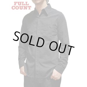 画像: 【 FULLCOUNT（フルカウント） 】　【 5oz. 】 シャンブレーワークシャツ　[ Black Chambray Shirt ]