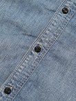 画像7: 【 FULLCOUNT（フルカウント） 】　【 8oz. 】 デニムワークシャツ　[ Denim Work Shirt ] [ Used Wash ]