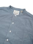 画像3: 【 FULLCOUNT（フルカウント） 】　【 5oz. 】スタンドカラーシャンブレーシャツ 　[ Stand Collar Chambray Shirt ]