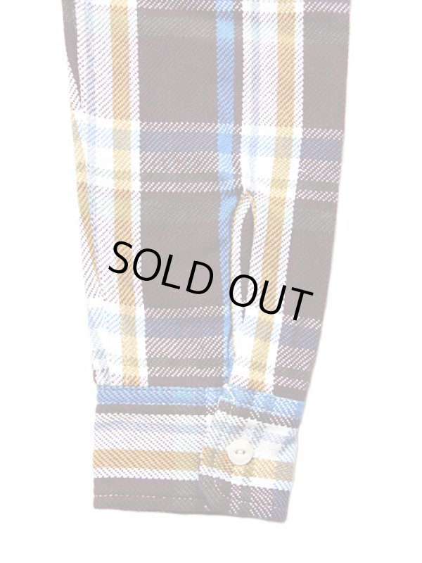 画像5: 【 UES（ウエス） 】　先染めヘビーチェックネルシャツ　[ WINE ]