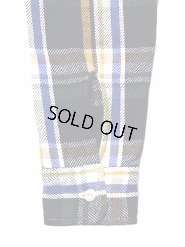 画像5: 【 UES（ウエス） 】　先染めヘビーチェックネルシャツ　[ NAVY ]