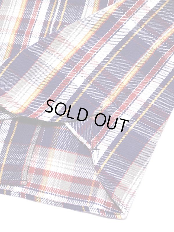 画像6: 【 UES（ウエス） 】　先染めヘビーチェックネルシャツ　[ NAVY ]