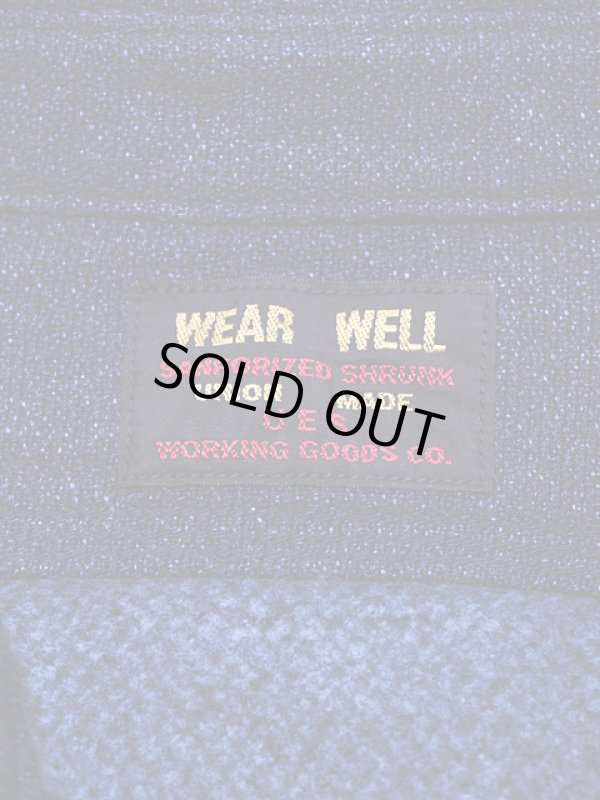 画像8:  【 UES（ウエス） 】　インディゴエクストラヘビーチェックネルシャツ　[ INDIGO ]