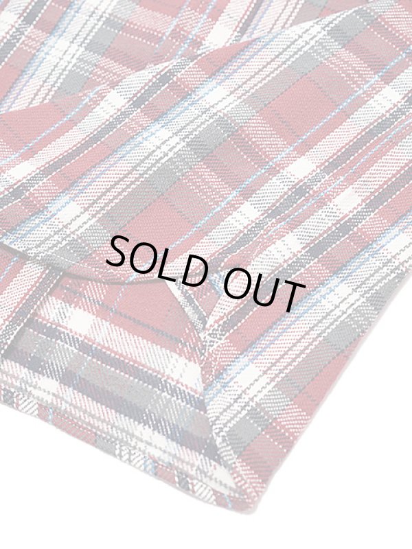 画像6: 【 UES（ウエス） 】　先染めヘビーチェックネルシャツ　[ RED ]