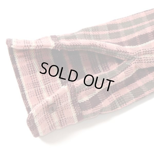 画像10: 【 UES（ウエス） 】　先染めヘビーチェックネルシャツ　[ PINK ]