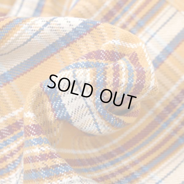 画像9: 【 予約商品  2022年モデル 】 【 UES（ウエス） 】　先染めヘビーチェックネルシャツ　[ YELLOW ]