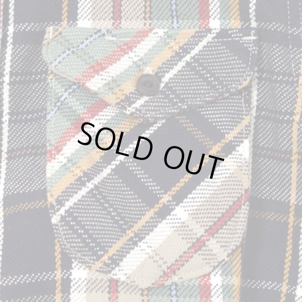 画像6: 【 予約商品  2022年モデル 】 【 UES（ウエス） 】　先染めヘビーチェックネルシャツ　[ NAVY ]