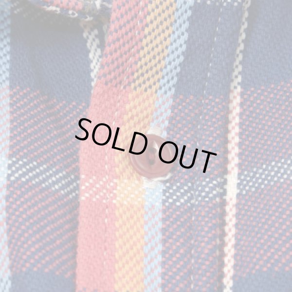 画像7: 【 UES（ウエス） 】　先染めヘビーチェックネルシャツ　[ PINK ]