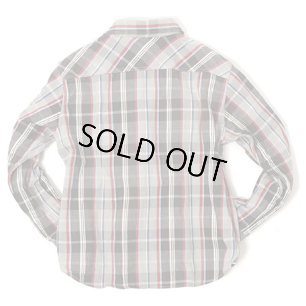 画像5: 【 UES（ウエス） 】　先染めヘビーチェックネルシャツ　[ GRAY ]