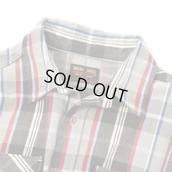 画像6: 【 UES（ウエス） 】　先染めヘビーチェックネルシャツ　[ GRAY ]