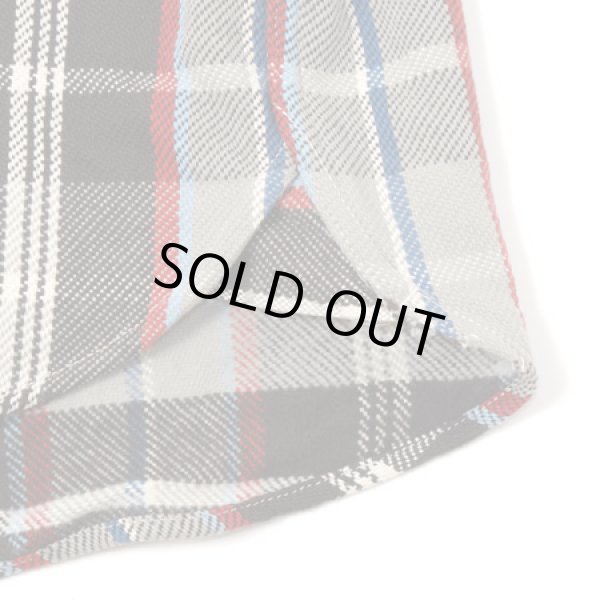 画像9: 【 UES（ウエス） 】　先染めヘビーチェックネルシャツ　[ GRAY ]