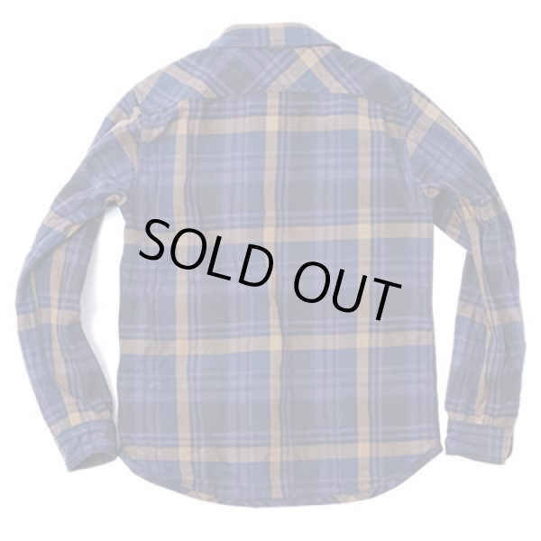 画像5: 【 UES（ウエス） 】　エクストラヘビーチェックネルシャツ　[ NAVY ]