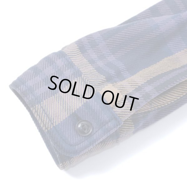 画像11: 【 UES（ウエス） 】　エクストラヘビーチェックネルシャツ　[ NAVY ]