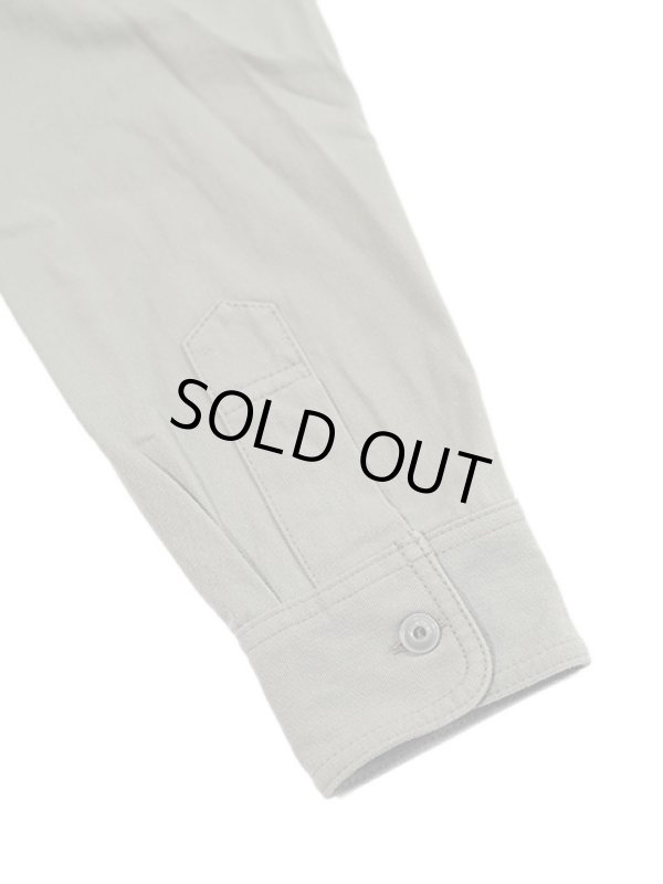 画像6: 【 UES（ウエス） 】　強撚ツイルサファリシャツ　[ GRAY ]