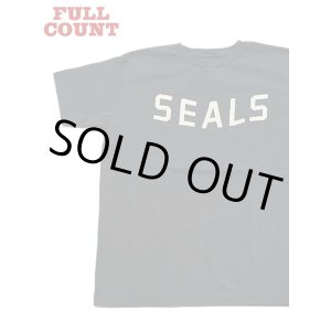 画像: 【 FULLCOUNT（フルカウント） 】　プリントTシャツ　[ Print T-Shirt ] [ SEALS ] [ I.BLACK ]【 メール便可 】 