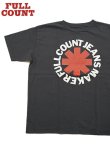 画像1: 【 FULLCOUNT（フルカウント） 】　プリントTシャツ　[ Print T-Shirt ] [ FULLCOUNT JEANS MAKERS ] [ INK BLACK ]【 メール便可 】 