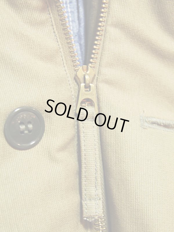 画像11: 【 BUZZ RICKSON'S（バズリクソンズ） 】 N-1 KHAKI DECK JACKET [ STENCIL CVG-14 ] 