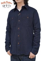 画像: 【 STUDIO D'ARTISAN（ステュディオダルチザン）　】　ヘビーウェイト刺し子シャツ　[ INDIGO SASHIKO SHIRTS ]