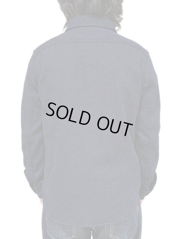 画像2: 【 STUDIO D'ARTISAN（ステュディオダルチザン）　】　ヘビーウェイト刺し子シャツ　[ INDIGO SASHIKO SHIRTS ]