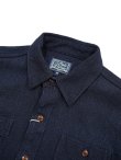 画像3: 【 STUDIO D'ARTISAN（ステュディオダルチザン）　】　ヘビーウェイト刺し子シャツ　[ INDIGO SASHIKO SHIRTS ]