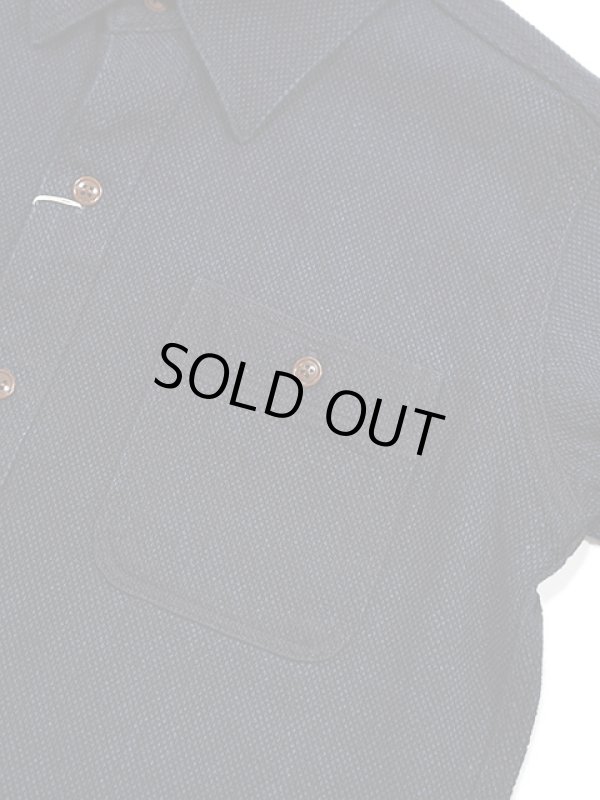 画像4: 【 STUDIO D'ARTISAN（ステュディオダルチザン）　】　ヘビーウェイト刺し子シャツ　[ INDIGO SASHIKO SHIRTS ]